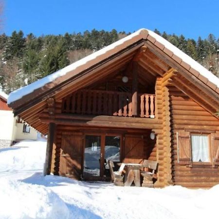 L'Ours Noir Chalet En Rondins La Bresse Bagian luar foto