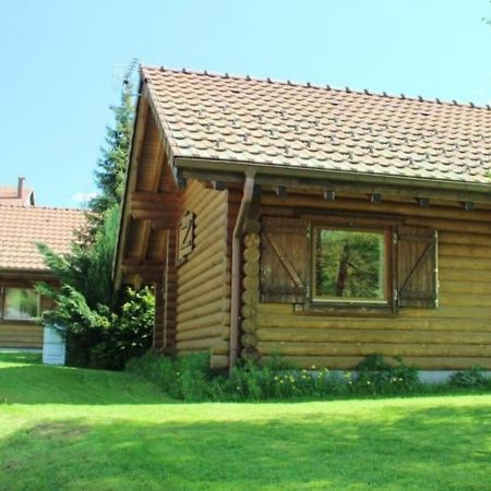 L'Ours Noir Chalet En Rondins La Bresse Bagian luar foto