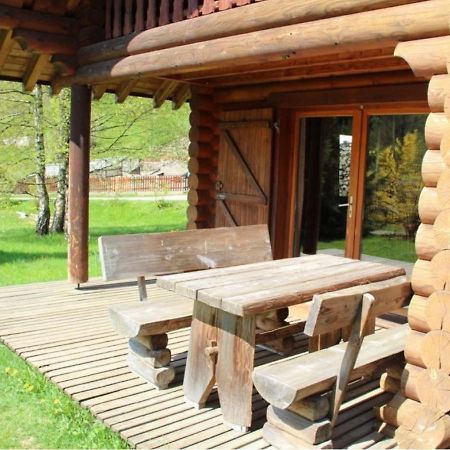 L'Ours Noir Chalet En Rondins La Bresse Bagian luar foto
