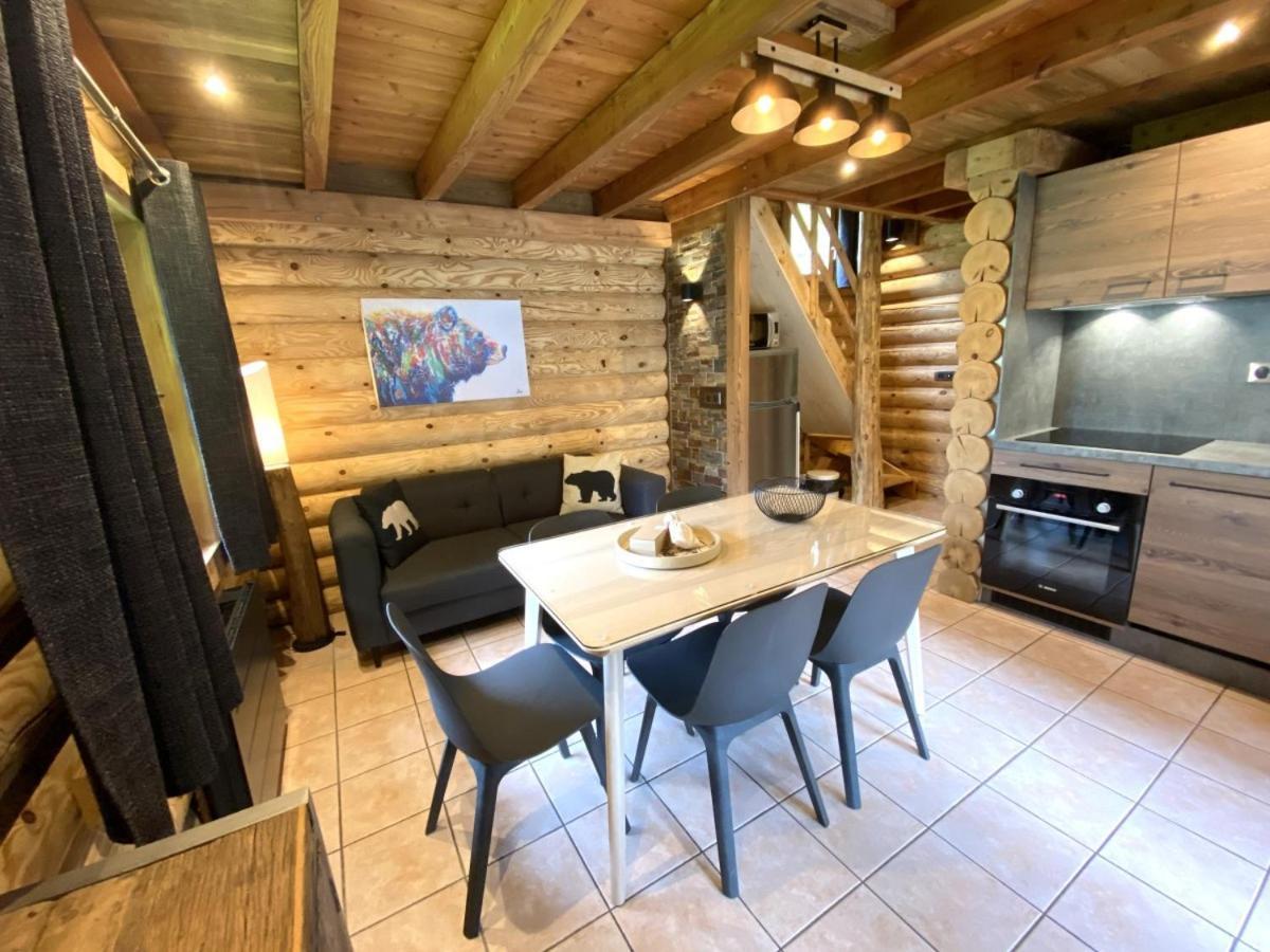 L'Ours Noir Chalet En Rondins La Bresse Bagian luar foto